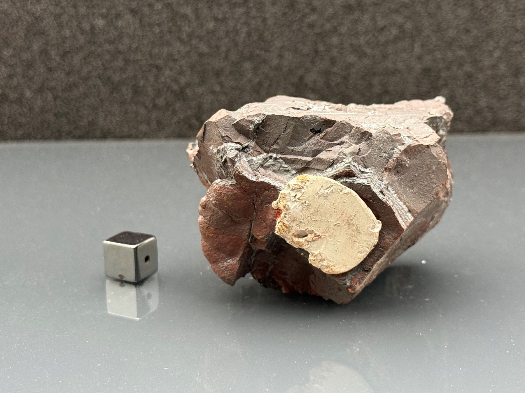 Minerali & Pietre curative: Hematite with Specularite Druse - Mineral – Usato da Vésenaz venduto da RMShop 3
