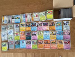 Pokémon Sammelkarten EN/DE 500+ Holo/Ex und Bulk