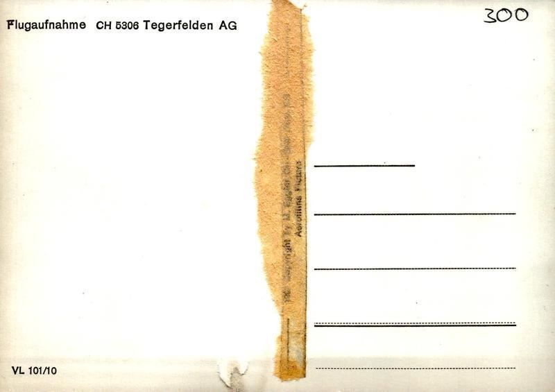 Cartoline postali: Flugaufnahme Tegerfelden AG – Antico da Ettingen venduto da Kartenplanet 1
