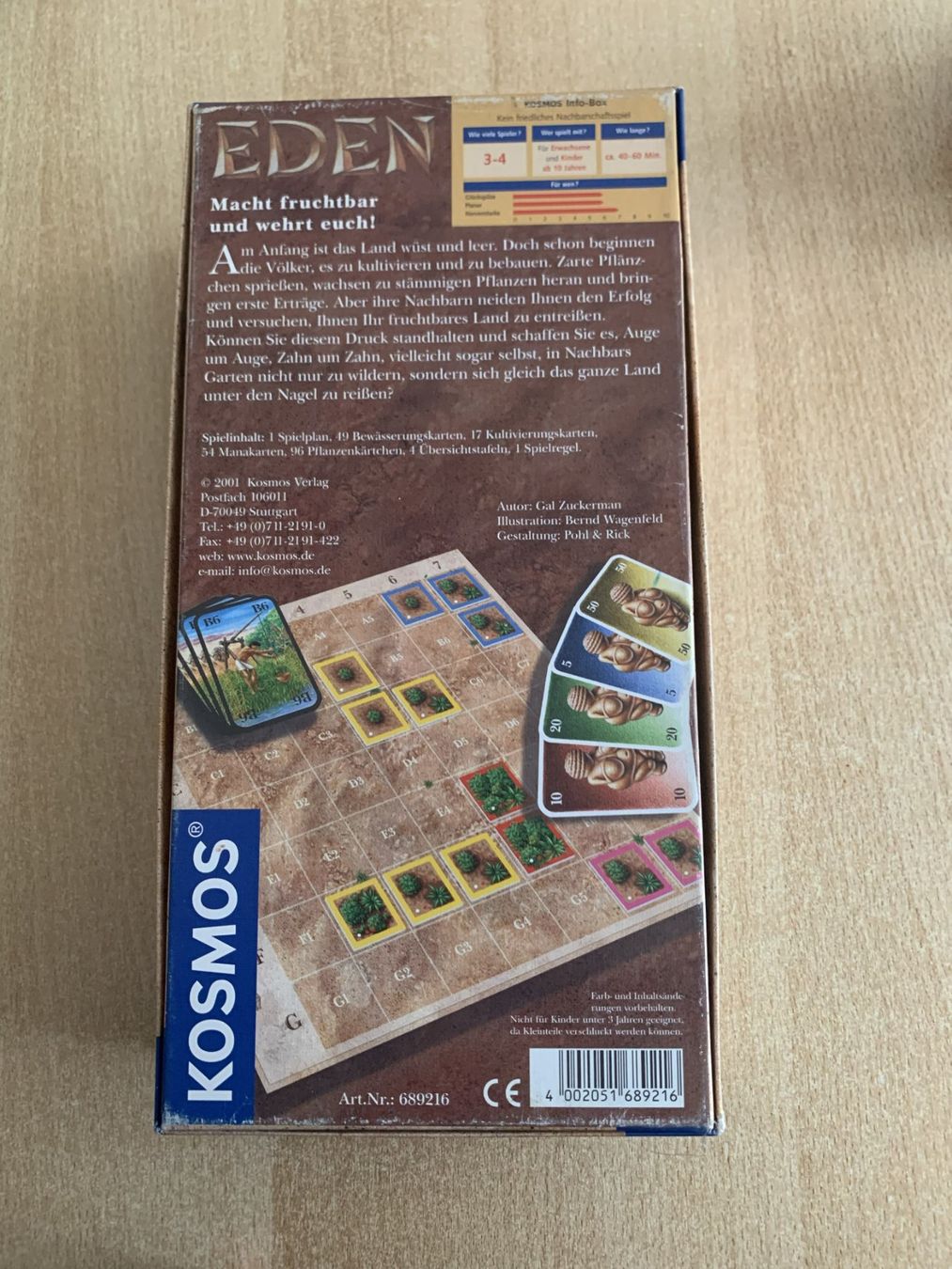 Kosmos Spiele: Eden von Kosmos – Gebraucht aus Reinach BL von con_ync2 1
