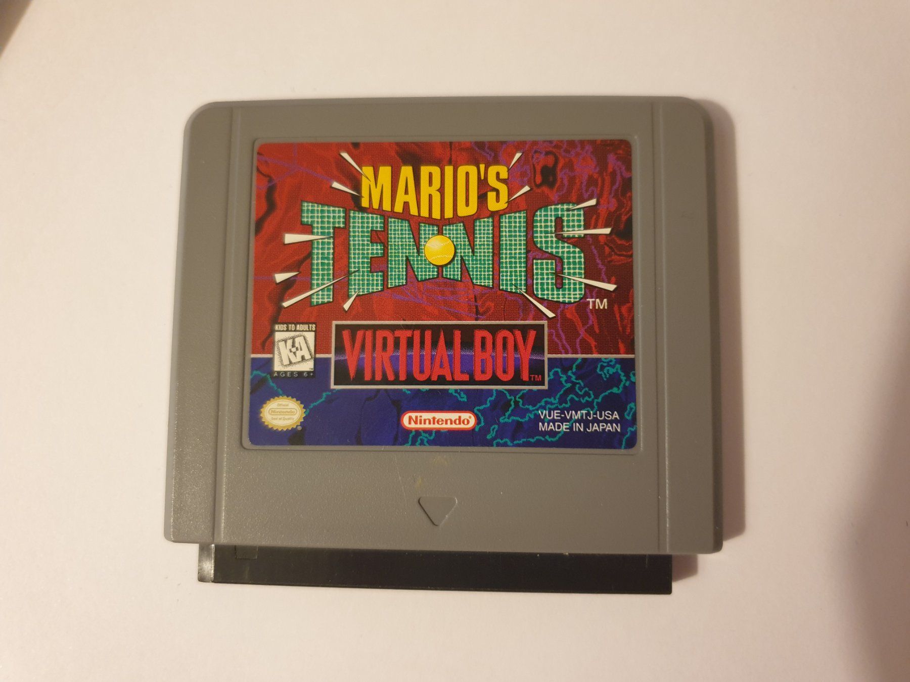 Nintendo Giochi: Virtual Boy Mario's Tennis – Usato da Rain venduto da Laupia