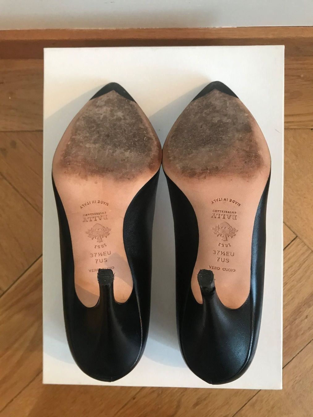 Bally Scarpe da donna: Designer Pumps Bally Schwarz Gr. 37.5 – Usato da Zürich venduto da Swissair1234 6
