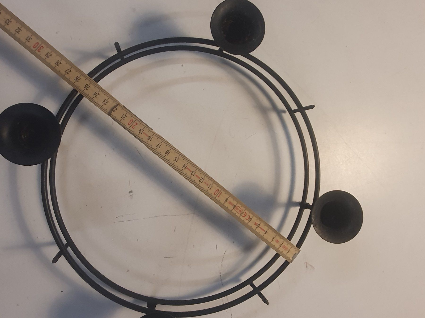 Portacandele: Kerzenständer rund 26 cm – Usato da Zürich venduto da loosebone 3