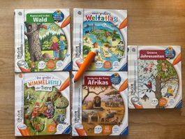 Tiptoi Buecher Set inkl. Stift