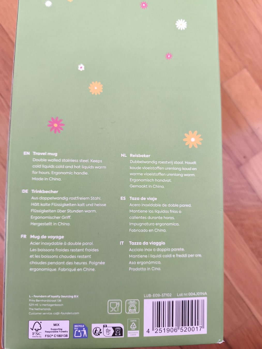 Contenitori & Simili: Travel Mug 900ml Trinkbecher Beige – Nuovo e nell'imballaggio originale da Uster venduto da zebralino 1
