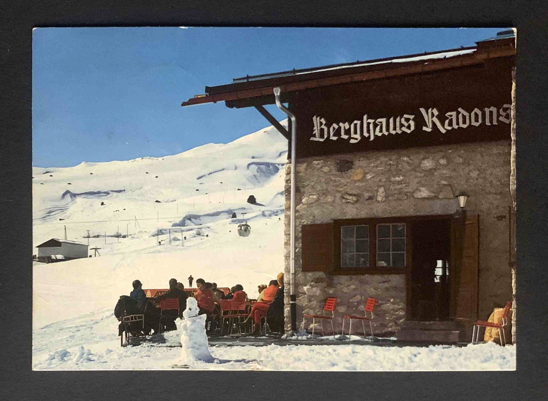 Cartoline postali: Berghaus Radons – Usato da Goldau venduto da artelier1