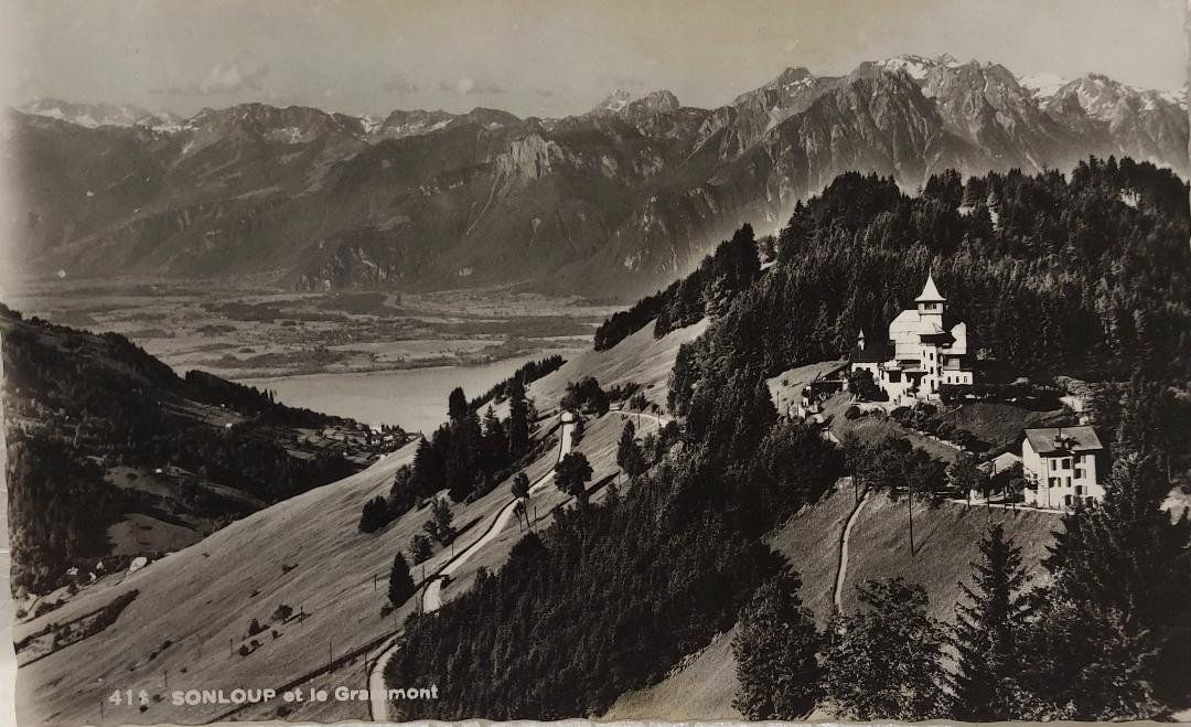Cartoline postali: SONLOUP et le Grammont – Usato da Delémont venduto da Domdom1