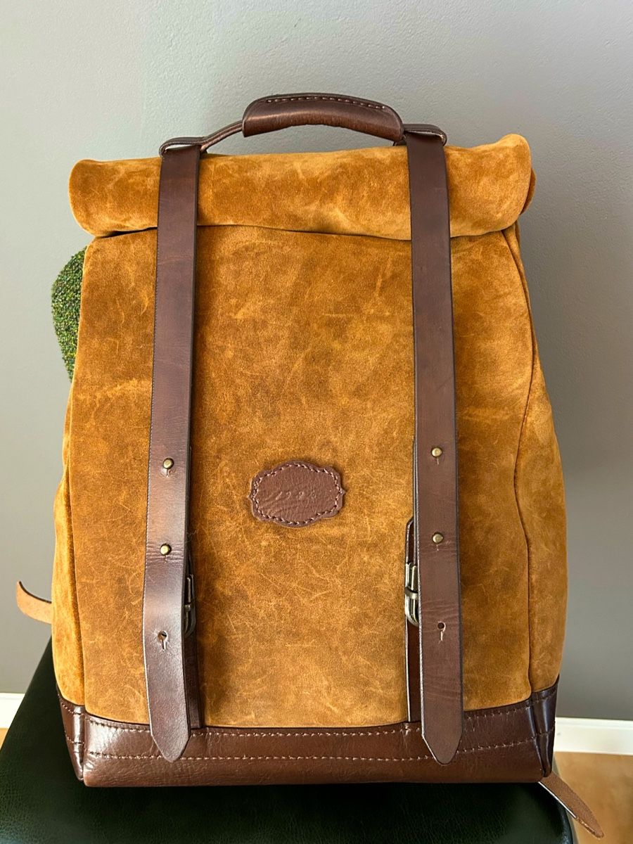 Zaini: Handgefertigter Lederrucksack – Nuovo (secondo la descrizione) da Uster venduto da Zaubermax