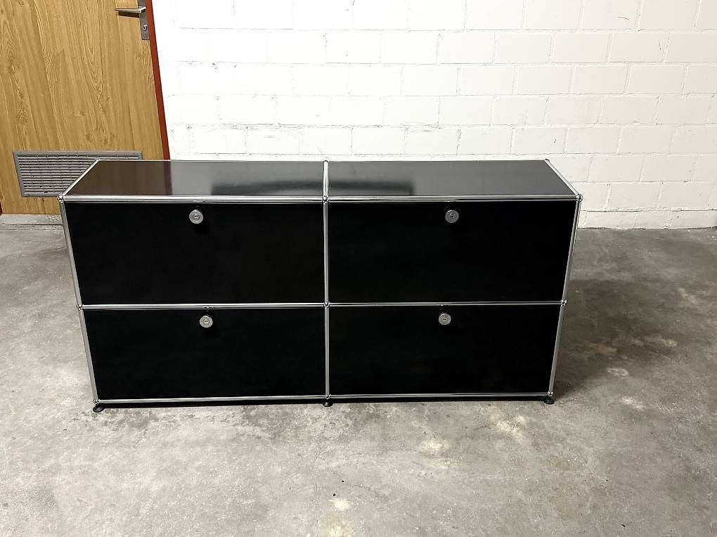 USM Cassettiere: USM Haller Sideboard Schwarz 2x2 – Usato da Dietikon venduto da Kumar_Occasionen 3