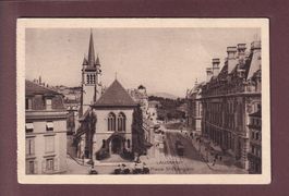 LAUSANNE - Place St. François - 1915
