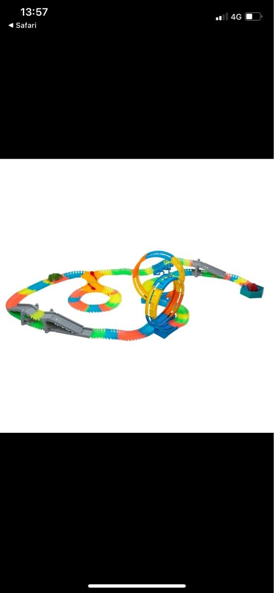 Piste: Glow Tracks Double Loop Set – 5,3 m Rennbahn – Usato da Zürich venduto da naz_h8jw 4