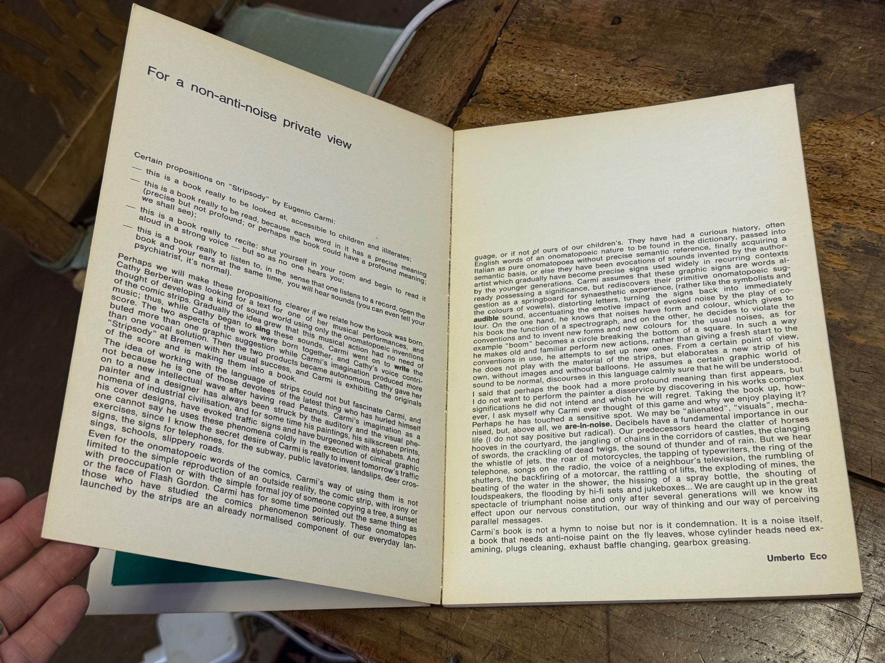 Libri: Eugenio CARMI stripsody signiert – Usato da Bern venduto da Jwpm66 6
