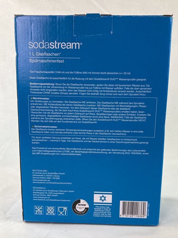 Sodastream Altro per la casa: SODASTREAM | Glasflaschen | 1L | 2Stk. – Nuovo (secondo la descrizione) da Wittenbach venduto da Restwert_St-Gallen 2