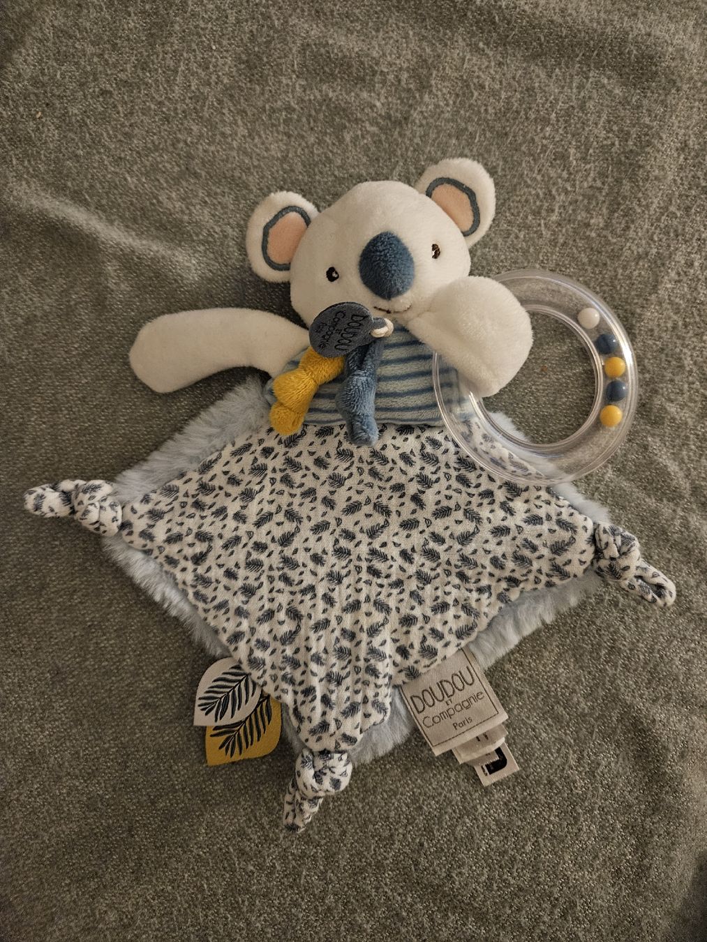 Giocattoli: Doudou Kuscheltier Koala mit Rassel und Schmusetuch – Nuovo (secondo la descrizione) da Zürich venduto da Kris8050 4