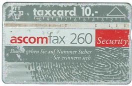 Taxcard 006A_04631 (K-90/16A) Ascomfax 2.Qualität