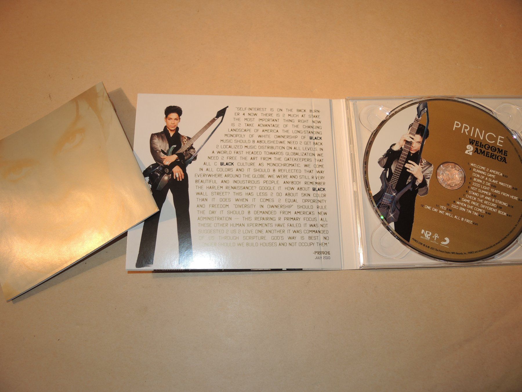 CD: CD - Prince - Welcome 2 America - CD - Album – Usato da Rorschach venduto da maeck8 1