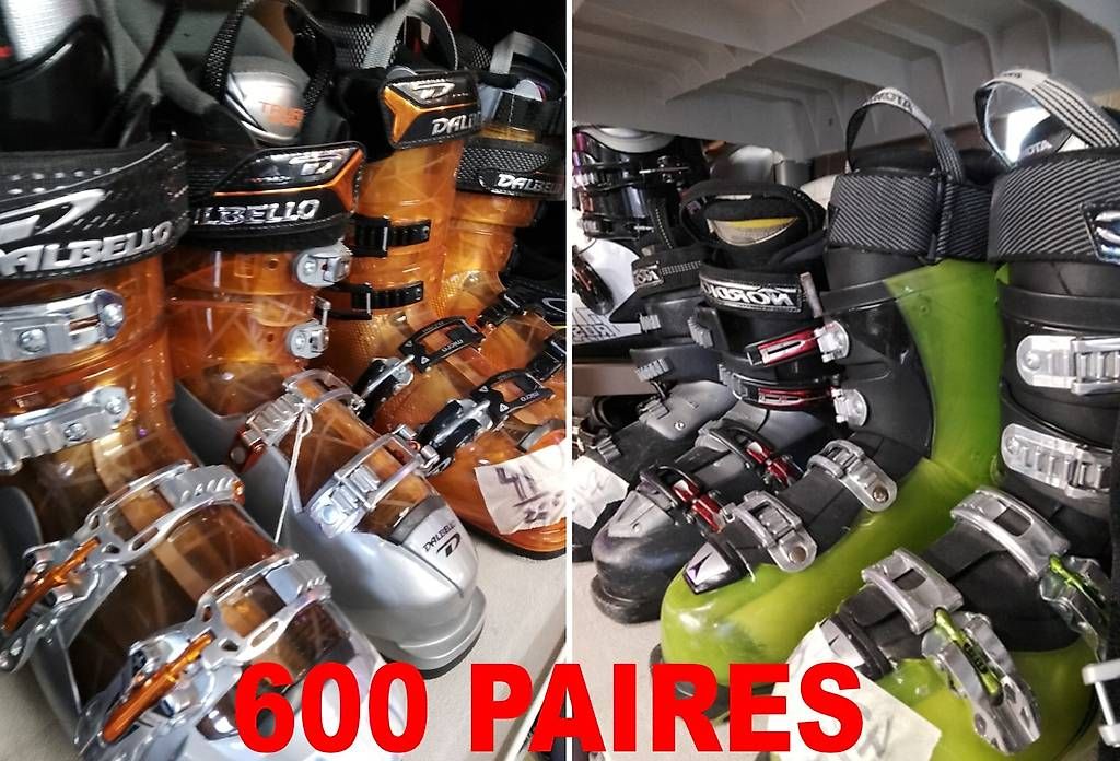 Scarpe da uomo: Equipez-vous ski, chaussures, casques, batons...A Leysin 7/7 – Usato da Leysin venduto da Liquidation-404 4