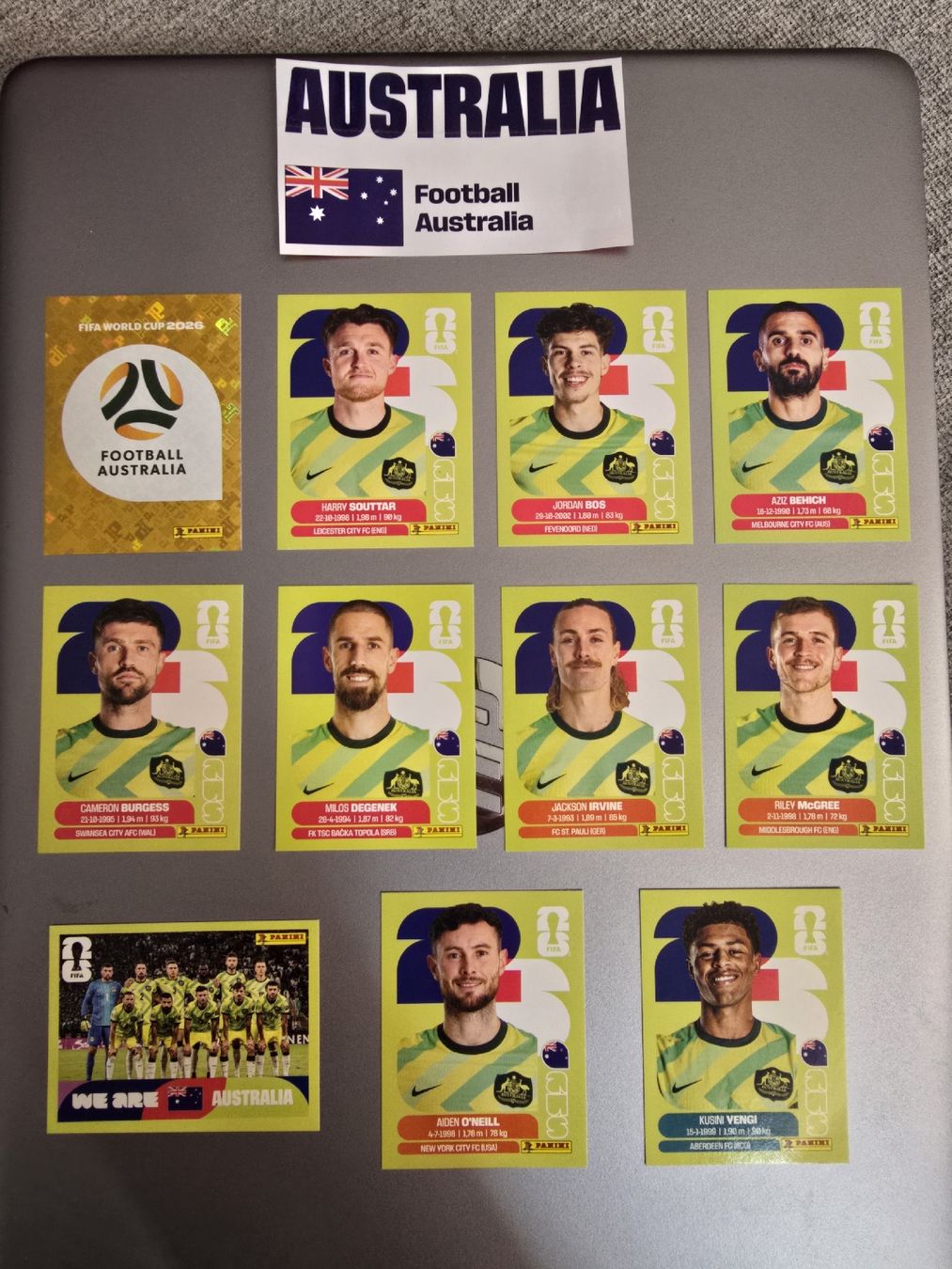 Panini Sammelbilder & Trading cards: Australien Panini WM 2026 – Neu (gemäss Beschreibung) aus Zürich von TutNixCH