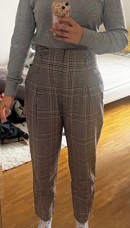 Pantalon à carreaux