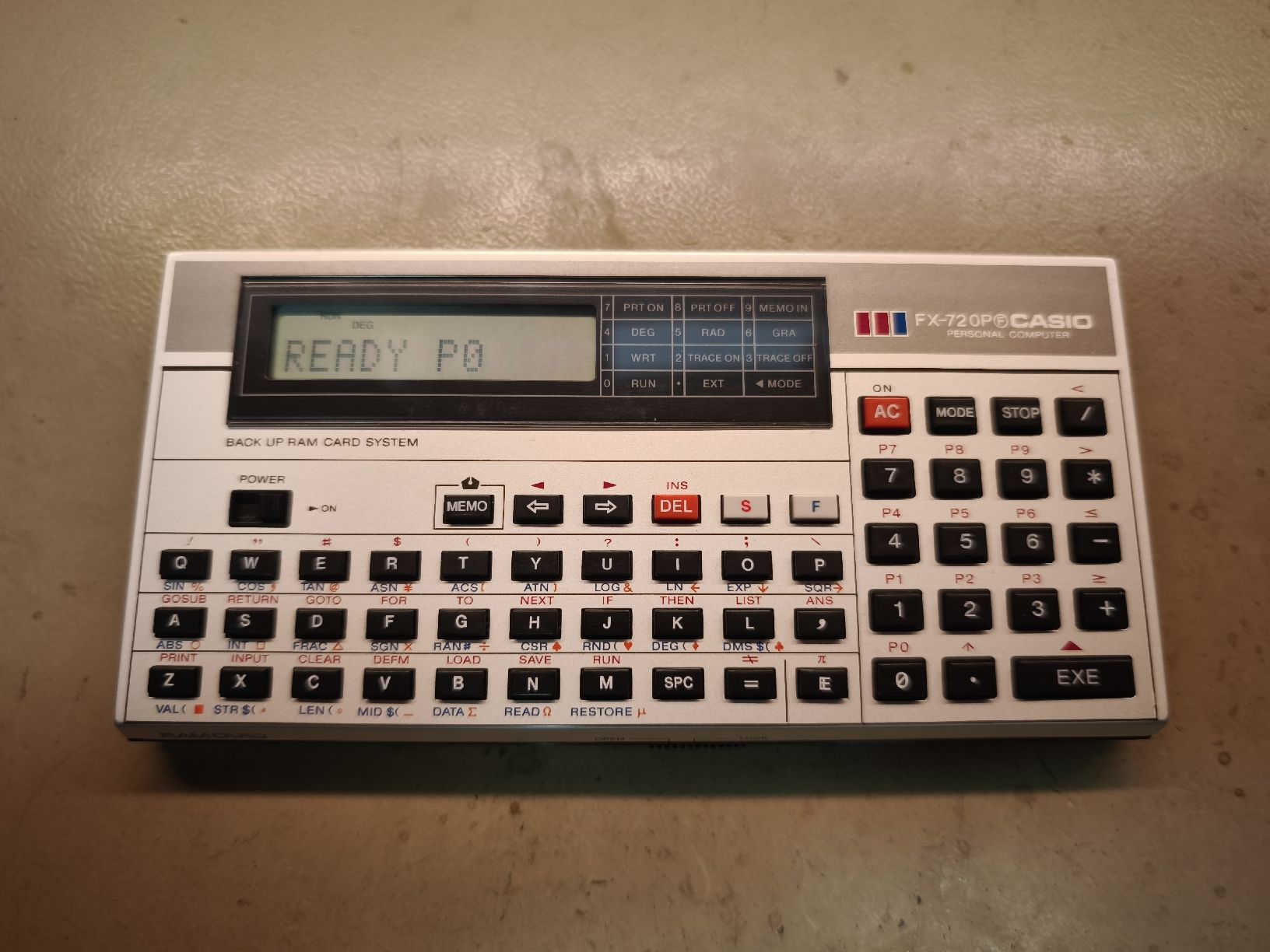 PC: Casio FX-720P Personal Computer mit Zubehör, gut erhalten – Usato da Walzenhausen venduto da laserandy 3