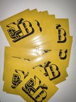 BSC YB Fan Sticker 8x8cm