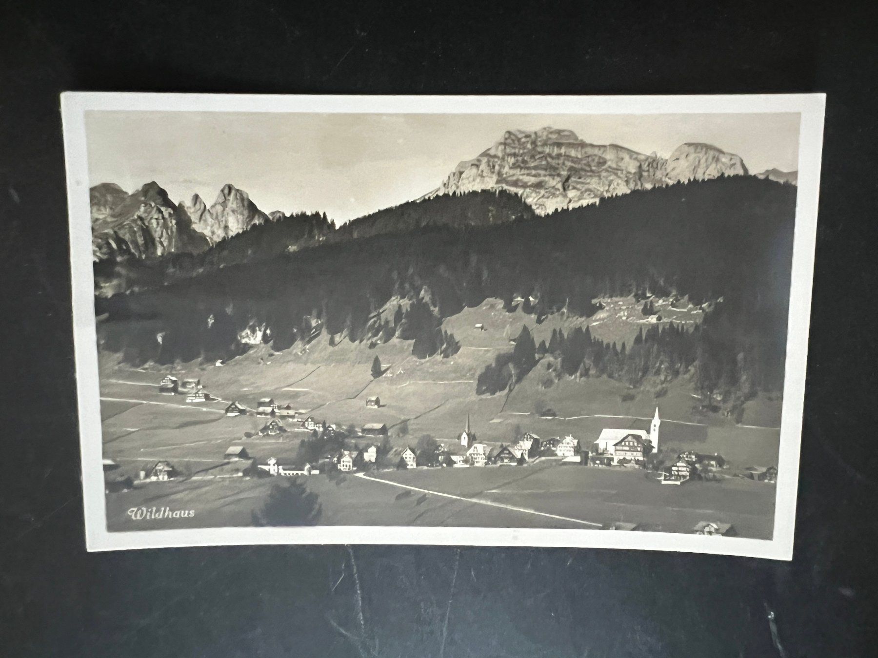 Ansichtskarten: Ansichtskarte  Wildhaus 1930   (V407) – Gebraucht aus Hinwil von Sidi4