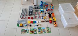 2 trains electriques Duplo Lego, 4 kits complets 