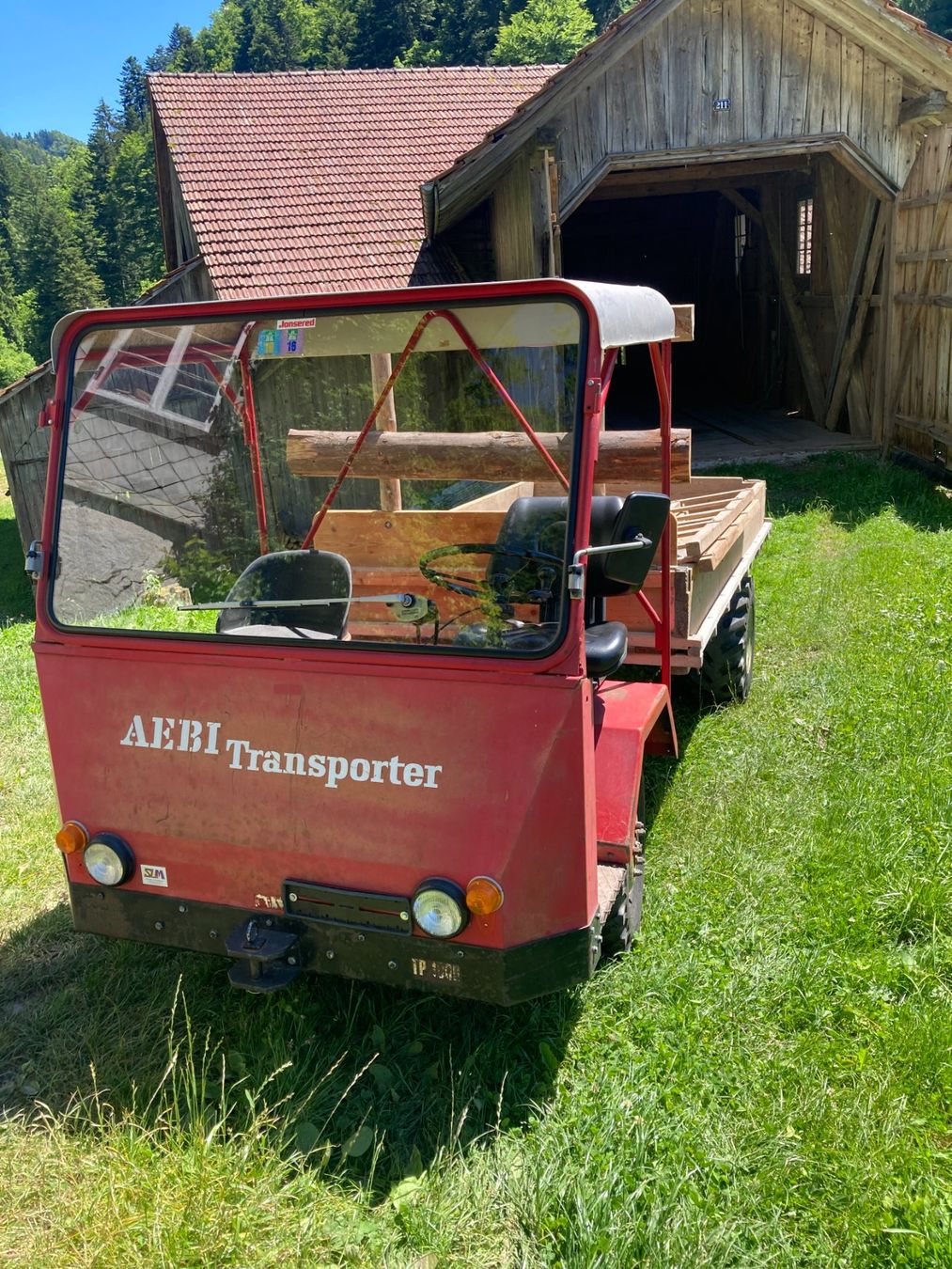 Veicoli commerciali: Transporter Aebi TP 1000 neu ab MFK – Usato da Bauma venduto da Hmuggi 1