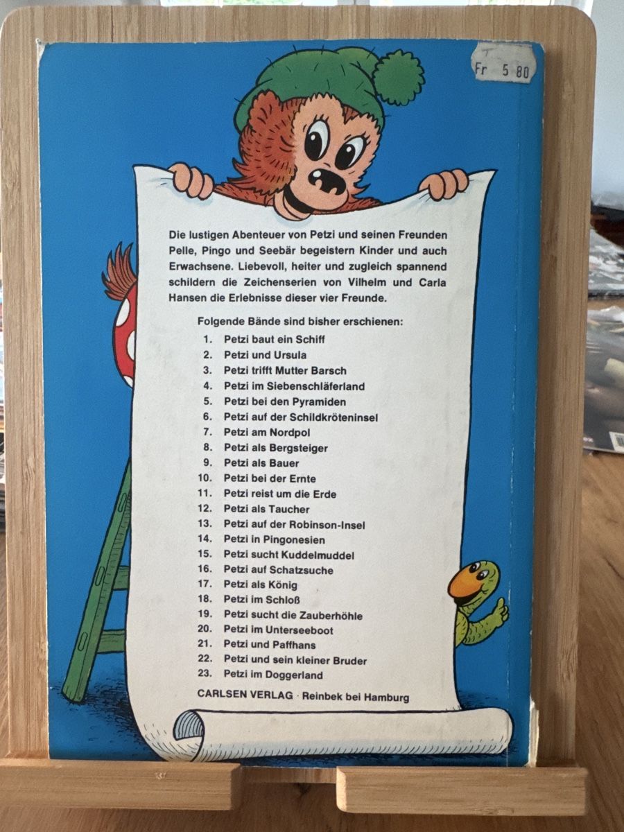 Comics: Petzi und Ursula - Kinderbuch Klassiker, 1973  – Gebraucht aus Kestenholz von smsale23 1
