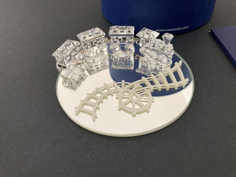 Swarovski Statuette: minitreno 193014 – Nuovo e nell'imballaggio originale da Airolo venduto da Hmagnum 1