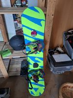 drei Snowboards inkl. Bindungen