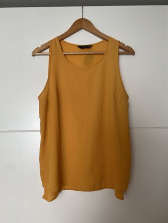 Damen Top senfgrün Grösse 40 von Dorothy Perkins
