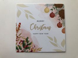 Dankeskarte Weihnachten / Neujahr (1)