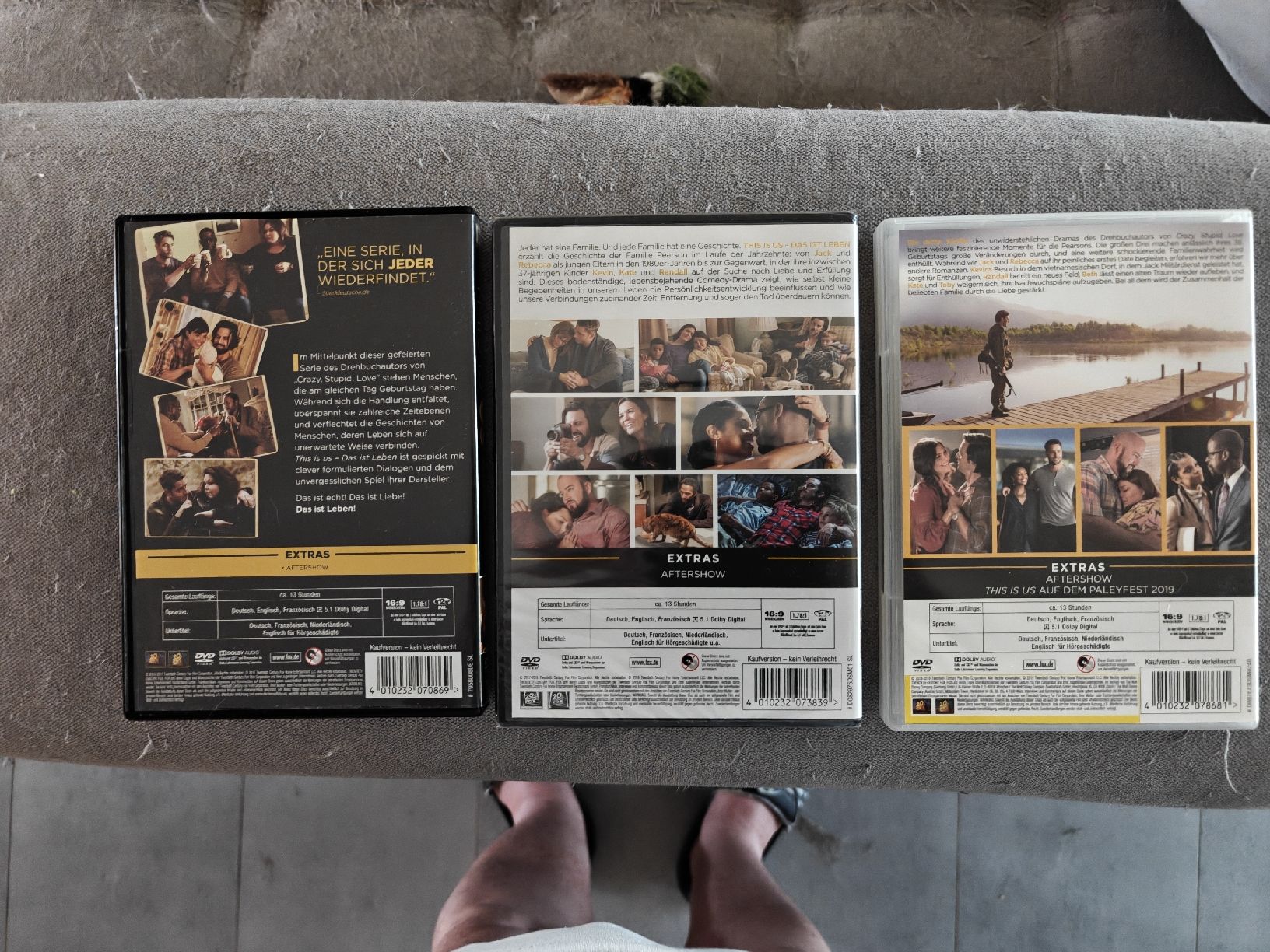 Tutti i DVDs: This is US Staffel 1-3 deutsch DVD – Nuovo (secondo la descrizione) da Schwerzenbach venduto da Salamon33 1