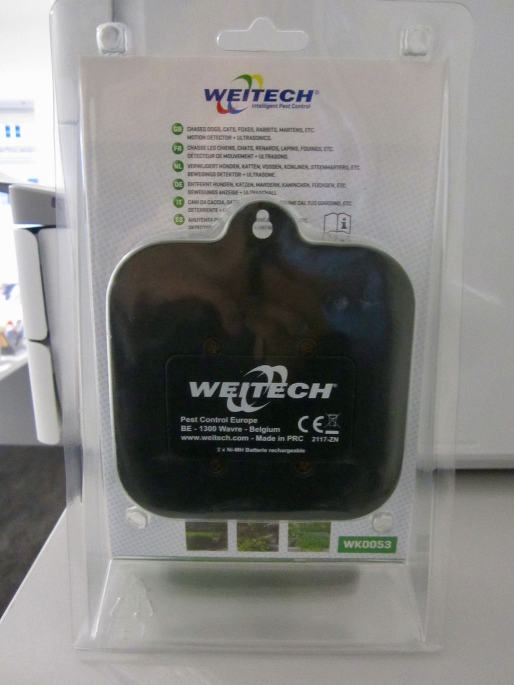 Sistemi d'allarme: Weitech Garden Protector Solar Katzen-/Marderschreck NEU! – Nuovo e nell'imballaggio originale da Pratteln venduto da TT-Rudi 1