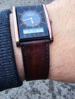 TISSOT TWOTIMER HERREN UHR DIGITAL braun