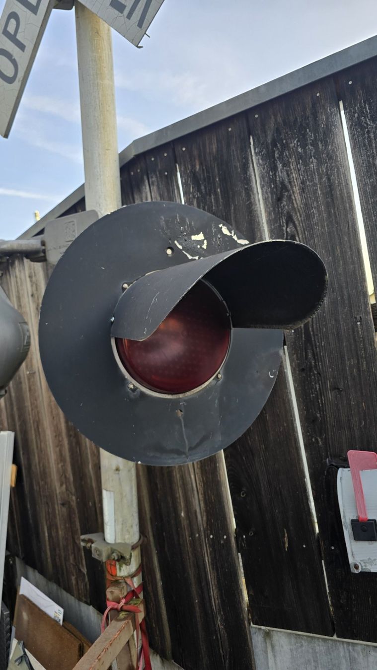 Insegne: Original US-Bahnübergangssignal "Operation Lifesaver" – Usato da Schalunen venduto da schwabspielautomaten 3