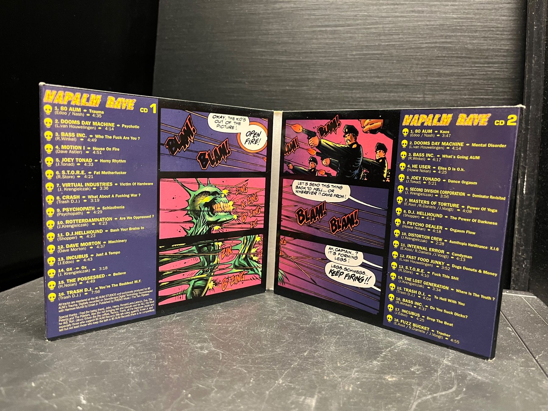 CD: Napalm Rave - SRA02D – Usato da Küsnacht ZH venduto da musicalheritage.org 2