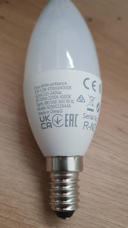 Philips Lampen: 3x Philips HUE White ambiance E14 – Gebraucht aus Mont-sur-Rolle von Bad_Food 1
