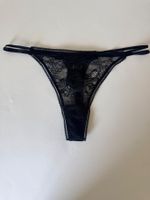 HUNKEMÖLLER, String LYLA Allover Lace, Grösse L, Schwarz