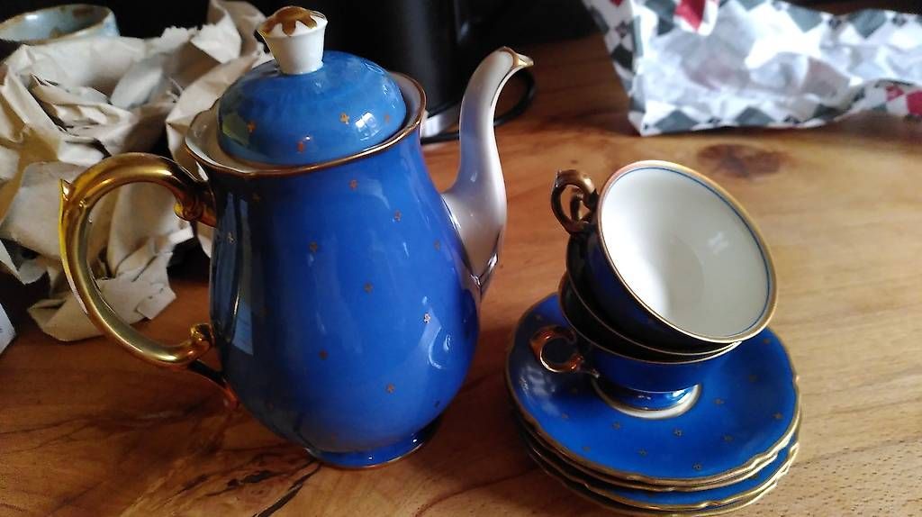 Set di piatti: Langenthal Mokkaservice von 1952 – Usato da Winterthur venduto da frauenzimmer01
