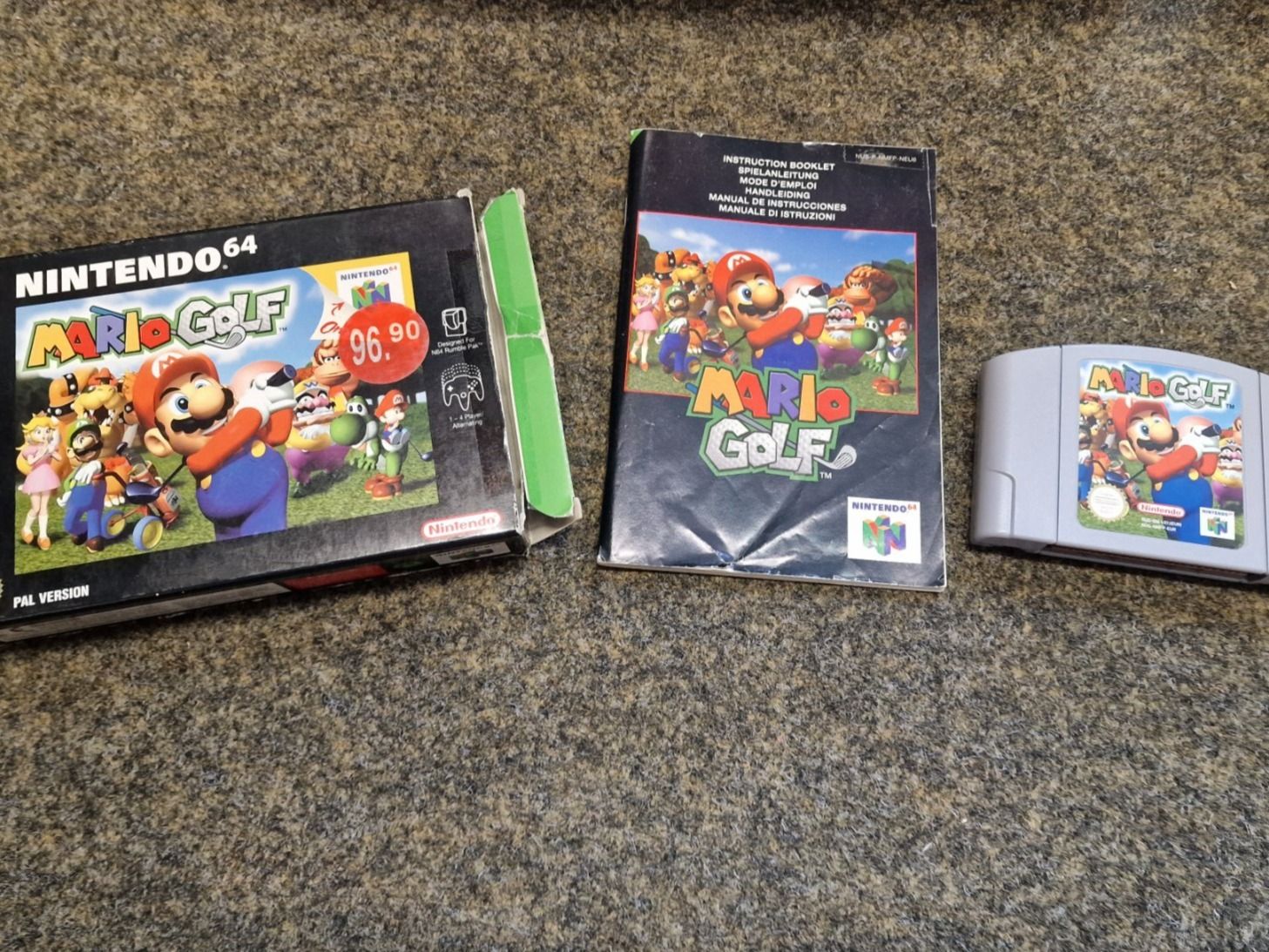 Nintendo Giochi: Mario Golf für Nintendo 64 – Usato da Neuhausen am Rheinfall venduto da geekgadget 2