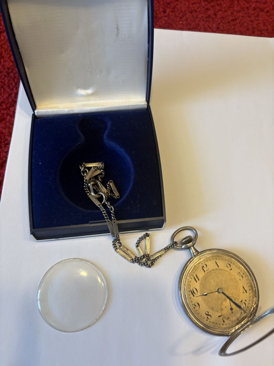 Orologi: Taschenuhr 1913 800silber – Usato da Murten venduto da Tzaugg 2