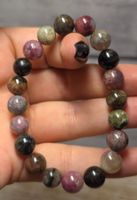 Regenbogen Turmalin Armband C 10mm