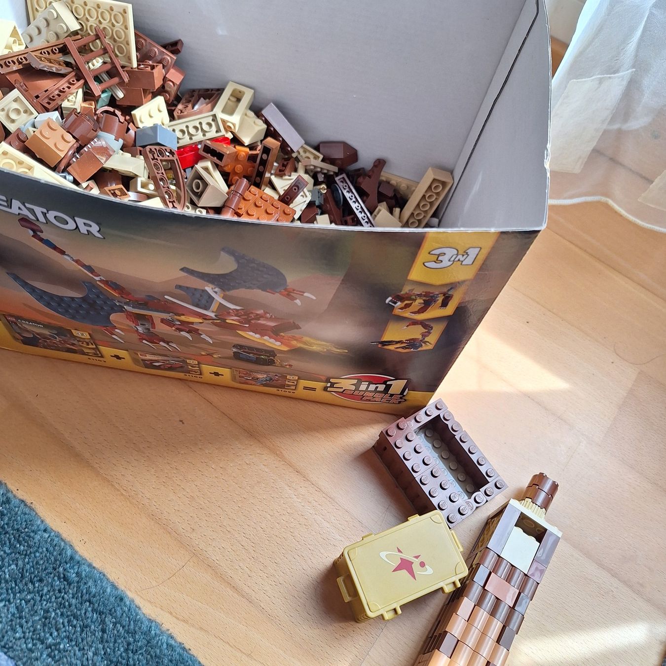 Lego Giocattoli: Lego,braun,hellbraun, gemischte Teile gebraucht – Usato da Hettenschwil venduto da Schneuggi2 4