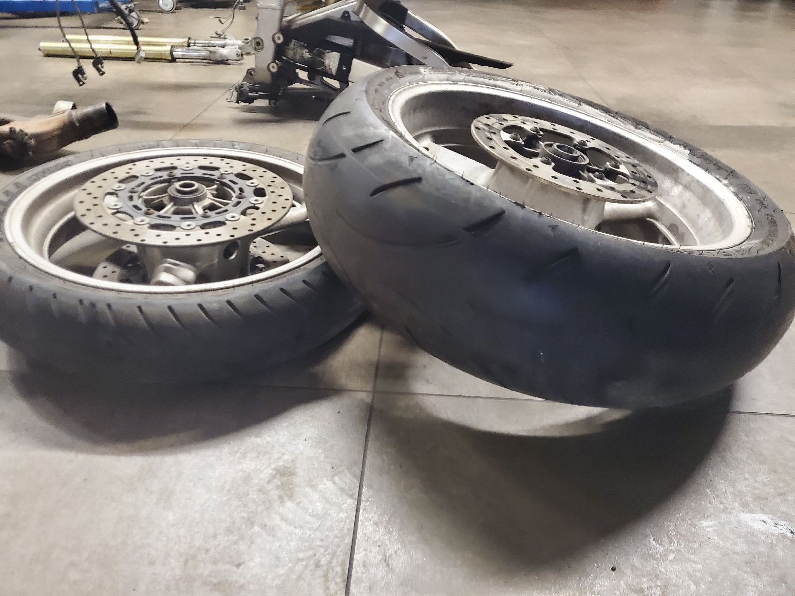 Yamaha Tutti i ricambio per moto: telaio moto yamaha – Usato da Lugano venduto da Bernardino04 6