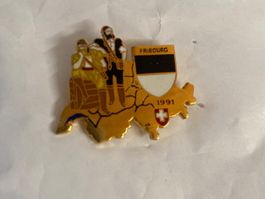 Pin's Fribourg 1991 - Collection Canton Suisse!