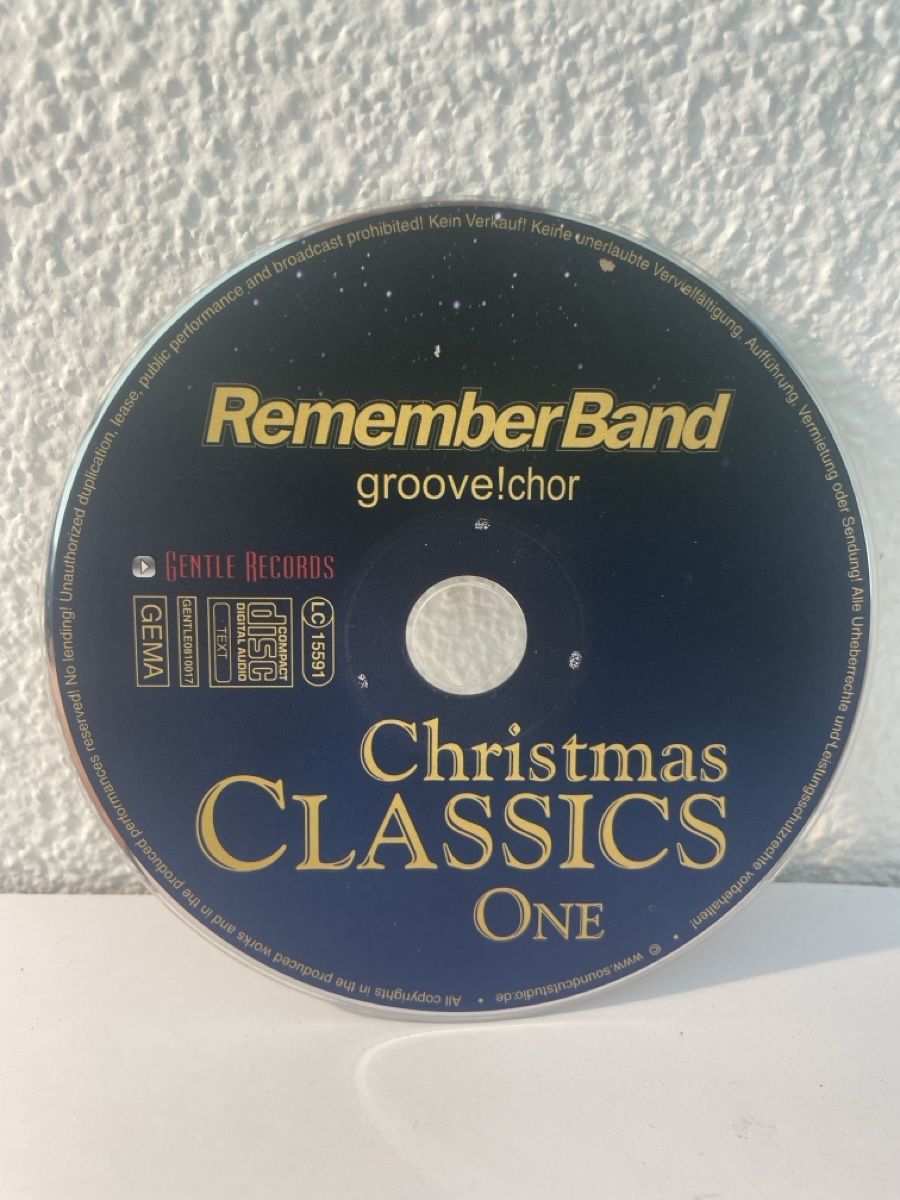 CDs: RememberBand groove!chor - Christmas Classics One CD – D'occasion à Sargans par Didis