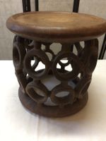 Tabouret en bois sculpté Bamileke Cameroun