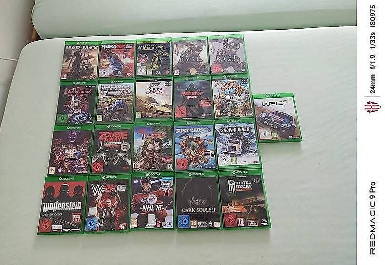 Microsoft Jeux: 174 XBOX ONE GAMES(SAMMLUNG-EINZELVERKAUF) – D'occasion à Wil SG par spo_j2pp